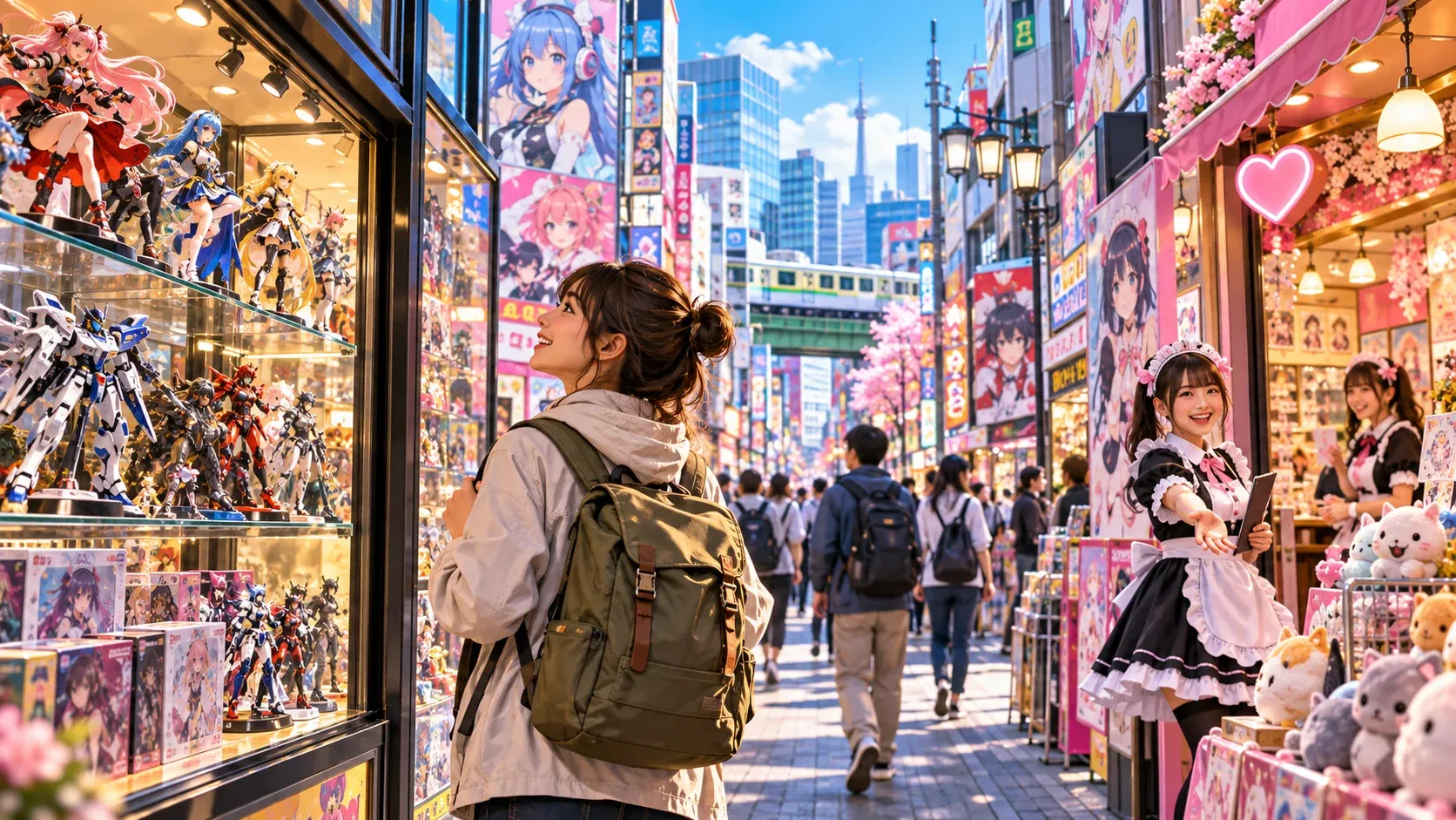 Illustration for the Otaku Culture lens