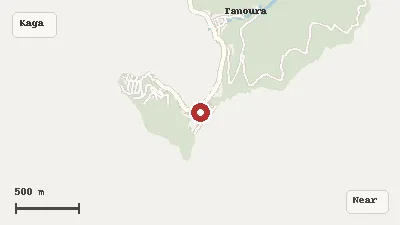Map of the area around Twenty-Four Eyes Movie Village in Kagawa