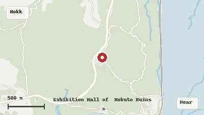 Map of the area around Kushiro Wetland Observatory in Hokkaido