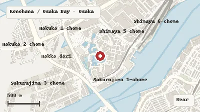 Map thumbnail for Universal Studios Japan