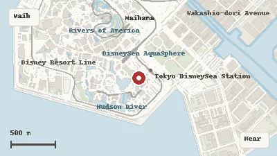 Map thumbnail for Tokyo DisneySea