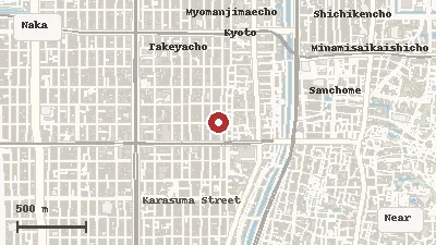 Map thumbnail for Nishiki Market